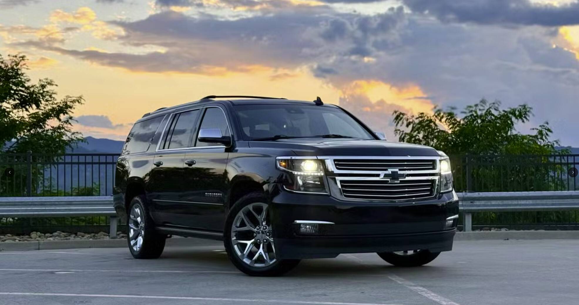 2019 Chevrolet Suburban Premier (4WD / DVD) available for rent in Asheville NC