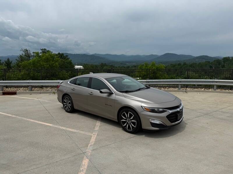 2022 Chevy Malibu RS available for rent in Asheville NC