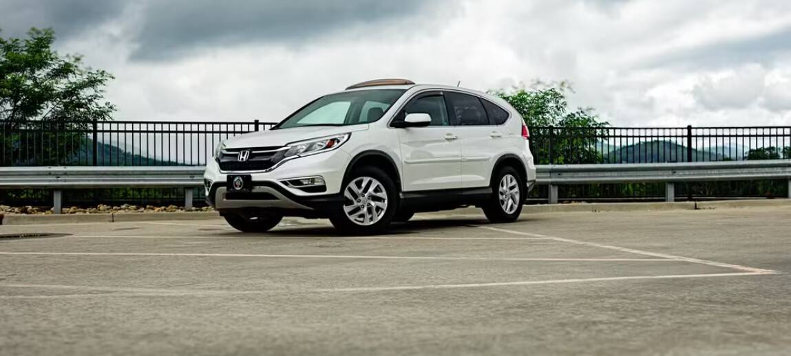 2015 Honda CRV EX available for rent in Asheville NC