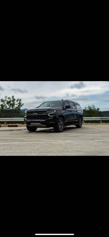 2021 Chevy Suburban Z71 (black) available for rent in Asheville NC