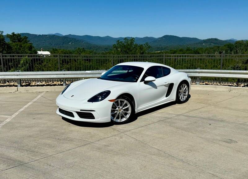 Porsche Cayman 718 available for rent in Asheville NC