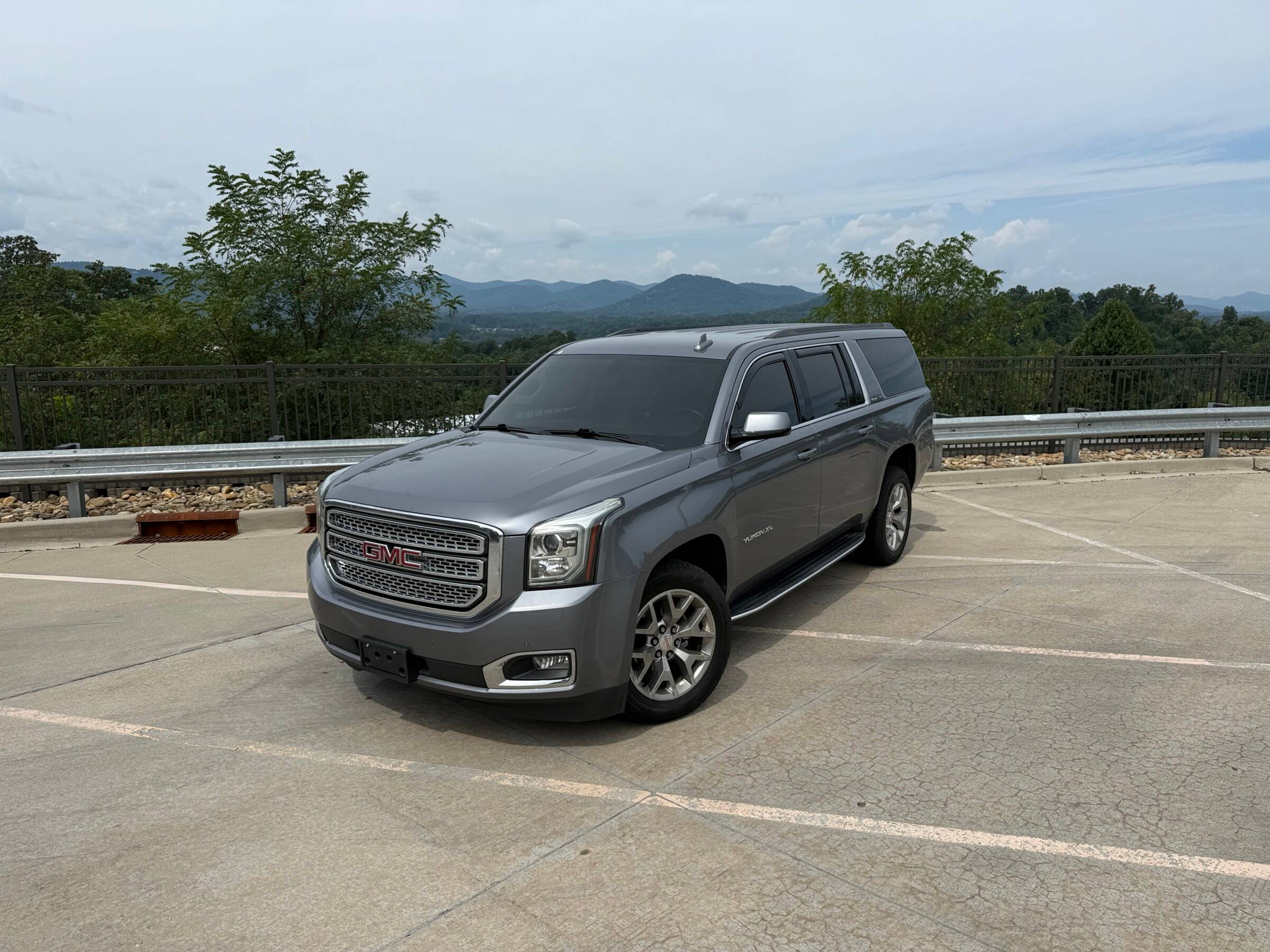 2018 GMC Yukon XL SLE (seats 8) available for rent in Asheville NC