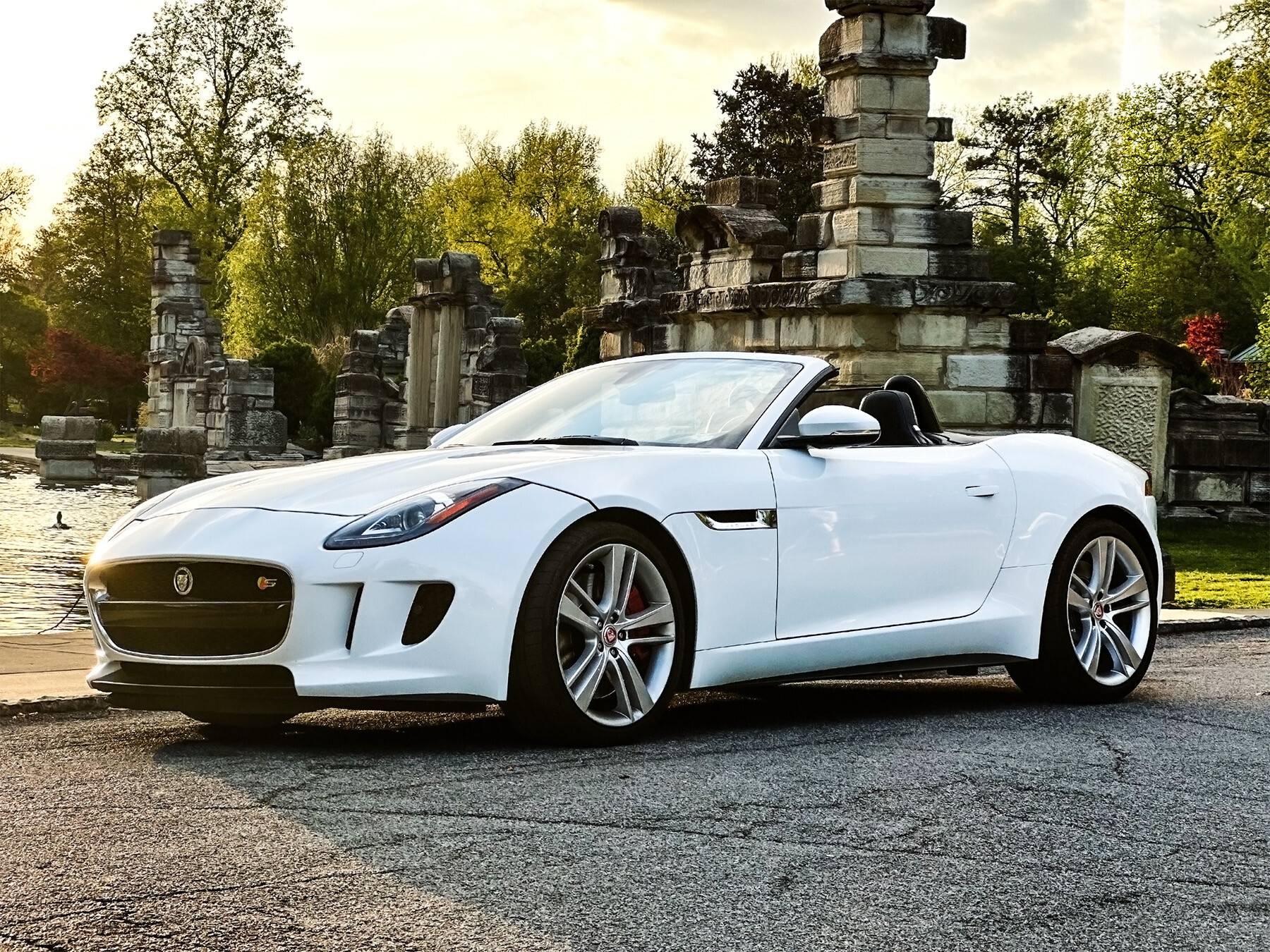 2014 Jaguar F-type V8 (convertible) available for rent in Asheville NC
