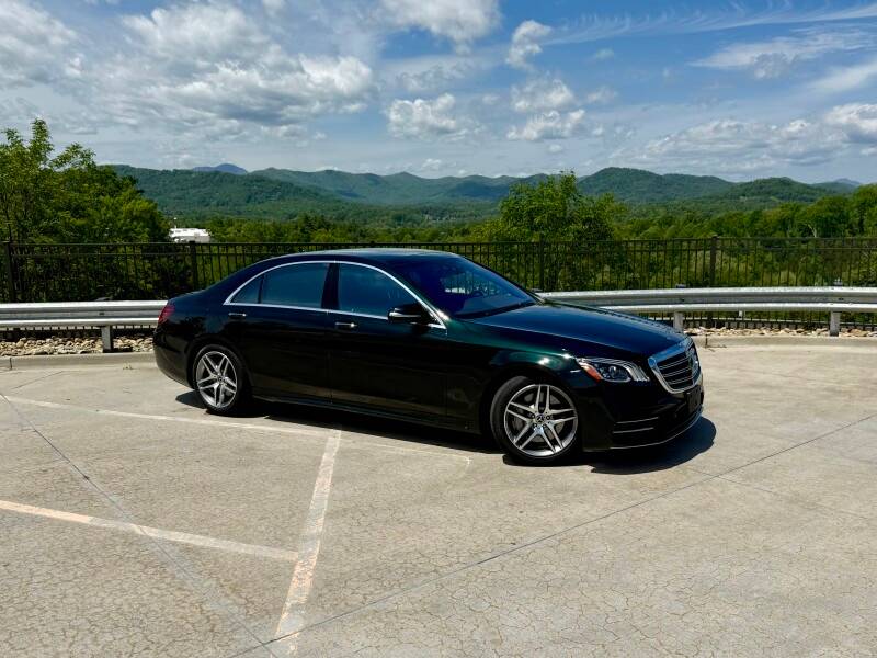 2019 Mercedes Benz S560 available for rent in Asheville NC