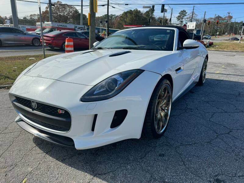 2014 Jaguar F-type V8 (convertible) available for rent in Asheville NC